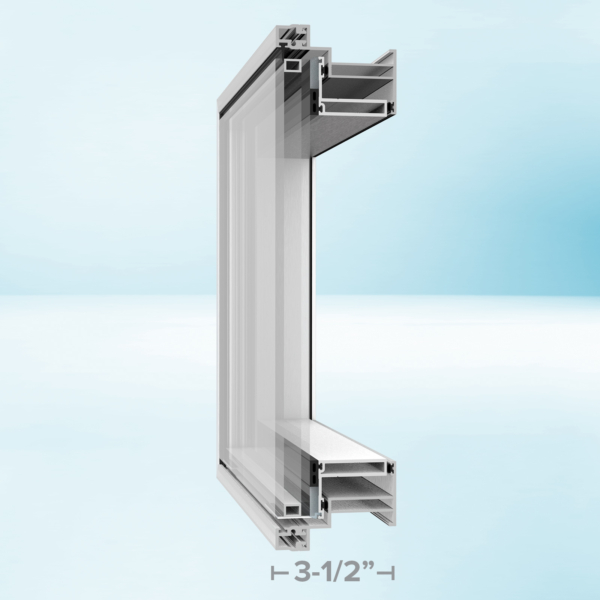 575 Frameless Projecting window